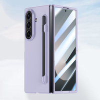 Dernier Modèle 2025 : Coque Pliante PC Givrée et Colorée de Gros, Fabriquée à Guangzhou, avec Film Protecteur et Stylet Inclus pour Samsung Galaxy Z Fold 7