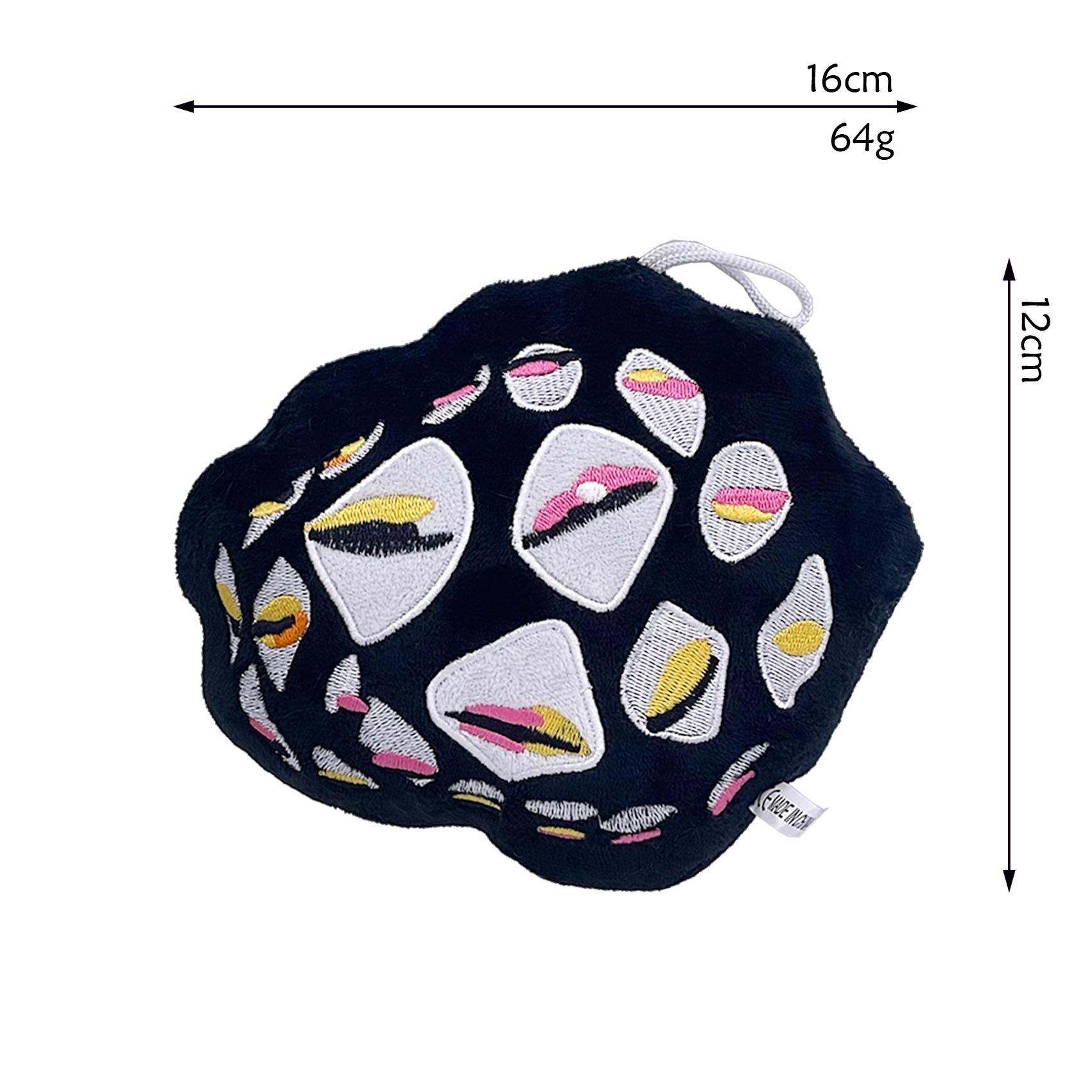 Multi-eyed black monster