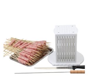 Outil de barbecue domestique rapide pour brochettes d'agneau, idéal pour les rouleaux gras, le ventre de porc, les pommes de terre et les légumes durs - Product Image 4