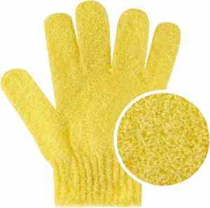 Modern Sponge Bath <b>Body</b> <b>Scrub</b> Gloves for Spa Massage Shower Exfoliation Eco-friendly Customized Color Soft Comfortable for Men - Product Image 3