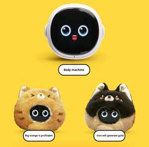 Nuevo Robot Inteligente con IA, Compañero Adorable, Diálogo Inteligente, Intercomunicador, Regalo Moderno para Niñas, Puede Cambiar de Ropa - Product Image 2