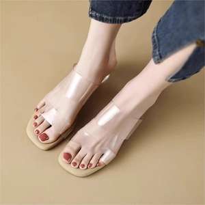 Sandalias de Playa Versátiles y Elegantes para Mujer, Antideslizantes, Transpirables, para Uso en Exteriores de Verano, con Amortiguación - Product Image 4