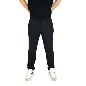 Pantalones cortos para hombre UKE7071 Ropa casual de algodón negro - Product Image 1