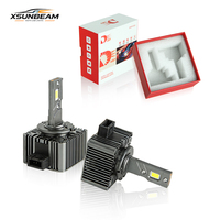 Bombilla LED para Faros Delanteros de Alto Brillo 6500K, Sin Errores Canbus, Serie D, D1S D3S D5S D8S, Impermeable, para Todos los Autos, Actualización de Lámparas HID
