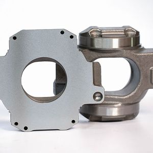 Nouvelle garantie d'un an - Moteur hydraulique en fonte pour excavatrice, accessoire de pompe hydraulique à plaque oscillante, gris - Product Image 2