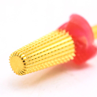 Chiyan Embouts professionnels pour ongles en titane, lime électrique pour cuticules, outil de dépose de gel, manucure pédicure, embouts professionnels personnalisés 5 en 1