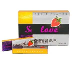 Female Spanish Gel Sexual Desire Enhancer chewing gum Exciting Liquid Orgasm Sex Drops gold fly