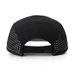 Tùy Chỉnh 5 Bảng Điều Chỉnh Chạy Hat Linh Hoạt Brim Nhanh Chóng Làm Khô Thể Thao Cap Lưới Phẳng Brim Câu Cá Camper Hat Snapback - Product Image 3