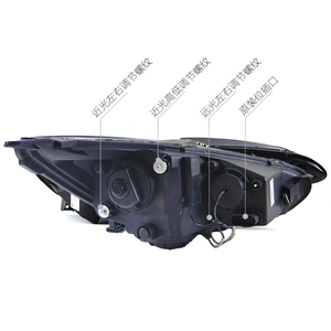 Gruppo Faro Adatto per <span class=keywords><strong>Ford</strong></span> <span class=keywords><strong>Focus</strong></span> <span class=keywords><strong>2015</strong></span> 2016 2017 con Cavo Adattatore LED, Indicatore di Direzione, Luce di Marcia Diurna, Lente e Faro a LED - Product Image 6