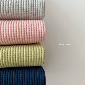 בגדי תינוקות כותנה ופל קוריאני סטים לילדים בנות אביב להתלבש הלבשה תחתונה רופפים + מכנסיים 2 יח 'סטים סטים בגדים - Product Image 6