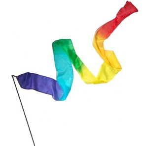 Rubans longs en soie pour <span class=keywords><strong>danse</strong></span> du ventre, <span class=keywords><strong>gymnastique</strong></span> <span class=keywords><strong>rythmique</strong></span>, <span class=keywords><strong>danse</strong></span>, <span class=keywords><strong>ruban</strong></span> de <span class=keywords><strong>danse</strong></span>, rubans tourbillonnants OME - Product Image 5