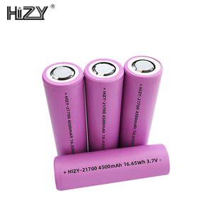 แบตเตอรี่ HIZY Li-Ion แบบชาร์จซ้ำได้ รุ่น 21700 ความจุ 4500mAh แรงดัน 3.7V แคโทด LiCoO2 อุณหภูมิใช้งาน 0-45 องศาเซลเซียส - Product Image 4