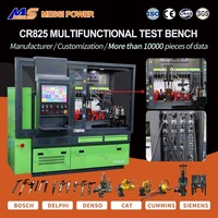 MACHINE de TEST CRDI testeur d'injecteur à rampe commune pompe à carburant DIESEL banc de TEST utilisé CR825