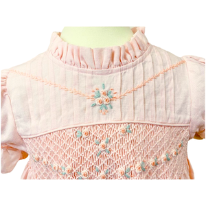 Conjunto de Ropa para Niñas con Bordado a Mano de Primera Calidad, Ropa Infantil de Algodón de Boutique, Venta al por Mayor, Ropa Infantil con Bordado a Mano, Proveedor de Vietnam - Product Image 3