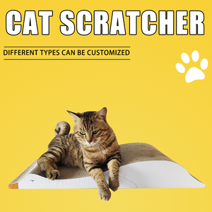 Bán Buôn Thân Thiện Với Môi Có Thể Gập Lại Hình Dạng Ngỗng Giấy Sóng Mèo Ban Đầu Mèo Scratcher Với Catnip - Product Image 2
