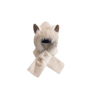 Khăn giữ nhiệt sang trọng Mũ tai cáo hai mảnh Mũ mùa đông hai mảnh tất cả trong một dành cho nữ - Product Image 6