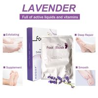 Masque pour les pieds de spa profondément nourrissant pour des soins professionnels des pieds sans quitter la maison