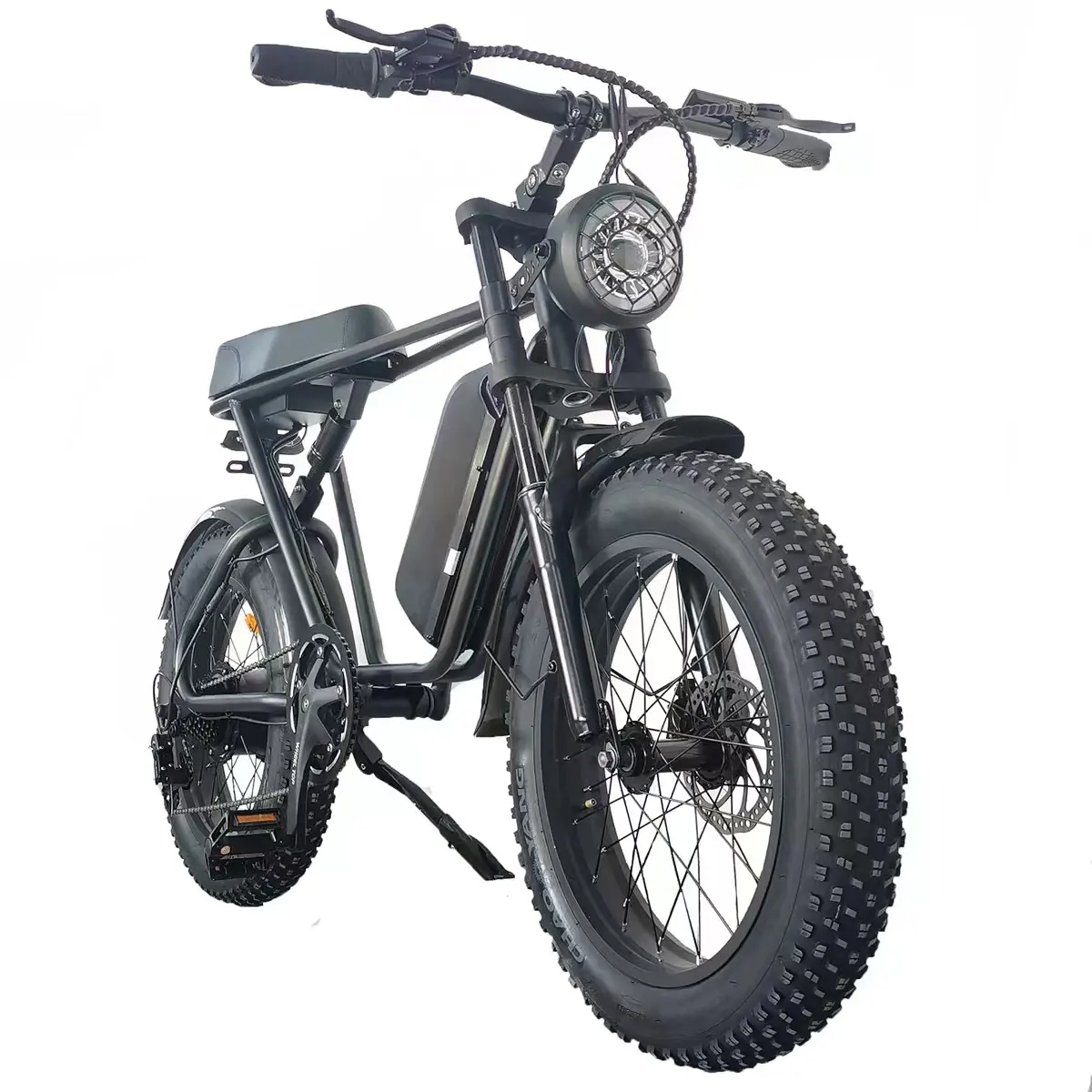 Eu Magazijn Elektrische Crossmotor 1000W Opvouwbare 48V 20Inch Mountainbike Dikke Band Elektrische Fiets Strand Snow E Bike