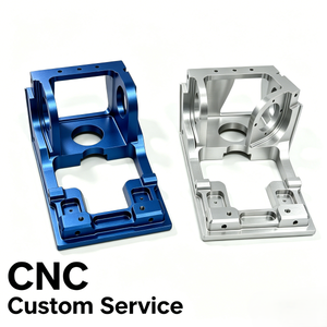 Custom 5-Axis CNC Machined Aluminum Parts with for Machining Natural Anodized Finish for Aviation Components & <b>Tool</b> Support - Product Image 2