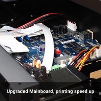 Mesin Printer UV Flatbed 3050 Wifi A3 Led, Mesin Cetak UV untuk Barang Datar, Aplikasi Seluler H5, DIY Gambar Online, Pengiriman dari AS