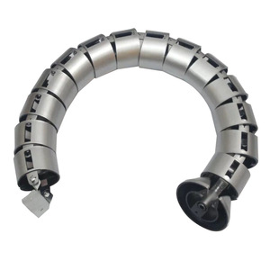 Venta al por mayor de herrajes para muebles, tubo serpentino roscado, gestión de cables de escritorio ocultos, Colector de cables de <span class=keywords><strong>mesa</strong></span> recta para conferencias - Product Image 5