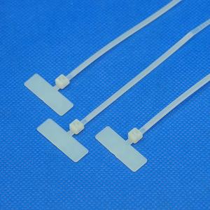 고품질 쓰기 라벨 와이어 전원 태그 마크 코드 와이어 스트랩 마커 나일론 케이블 타이 마커 넥타이 - Product Image 3