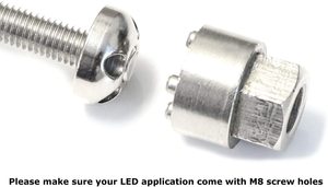 Thép Không Gỉ M8-20mm Chống Trộm An Ninh Vít/Khóa Key M8 Tùy Chỉnh Bolt - Product Image 5