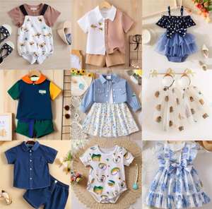 Ropa de Algodón Nueva para Niños de 0 a 12 Años, Conjuntos de Ropa para Niños y Niñas al por Mayor - Product Image 3