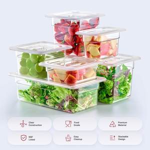 Disposable Clear Square PP Plastic Food <b>Container</b> 300ml Capacity for Sushi Chewing Gum & Juice Takeaway Packaging - Product Image 4