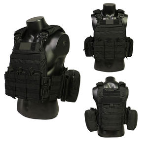 Vendita in fabbrica gilet di sicurezza resistente con tripla tasca per campeggio all'aperto Multi-funzionale assalto regolabile gilet tattico - Product Image 5