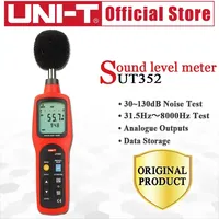 UNI-T UT352 LCD rétro-éclairage sonomètre MAX/MIN données tenir rapide/lent taux de réponse AC/DC équipement de test de Signal analogique