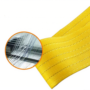 Manufacturer Direct Polyester Flat Eye Lifting <strong>Slings</strong> Yellow <strong>Webbing</strong> <strong>Sling</strong> for Lifting and Linking - Product Image 4