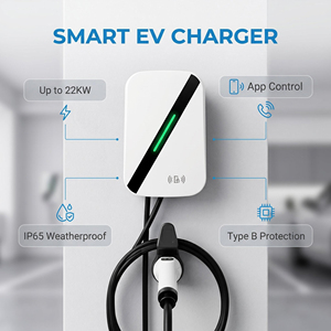 Cargador de Vehículos Eléctricos de 11 kW Tipo 2, <span class=keywords><strong>Estación</strong></span> de Carga Rápida para el Hogar - Product Image 1