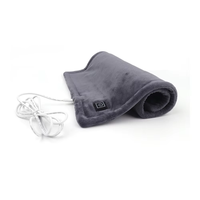 Pakcare OEM/ODM 5V 3 niveaux de température chauffage rapide USB petit coussin chauffant électrique hiver chaleur corporelle coussin chauffant en peluche