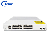 Catalyst seri C1200 16 Port Full PoE + Gigabit saklar Ethernet 2x SFP/120W Power Budget C1200-16T-2G C1200-16P-2G C1200-16FP-2G