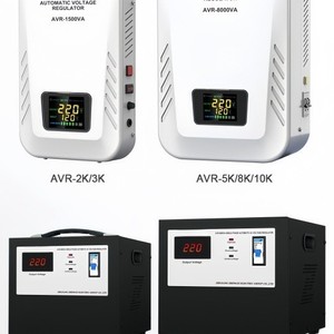 เครื่องปรับแรงดันไฟฟ้าอิเล็กทรอนิกส์แบบเฟสเดียว 220V 1000VA ปรับแรงดันได้ สำหรับใช้ในครัวเรือน คุณภาพส่งออก สำหรับเครื่องปรับอากาศและโทรทัศน์ - Product Image 1