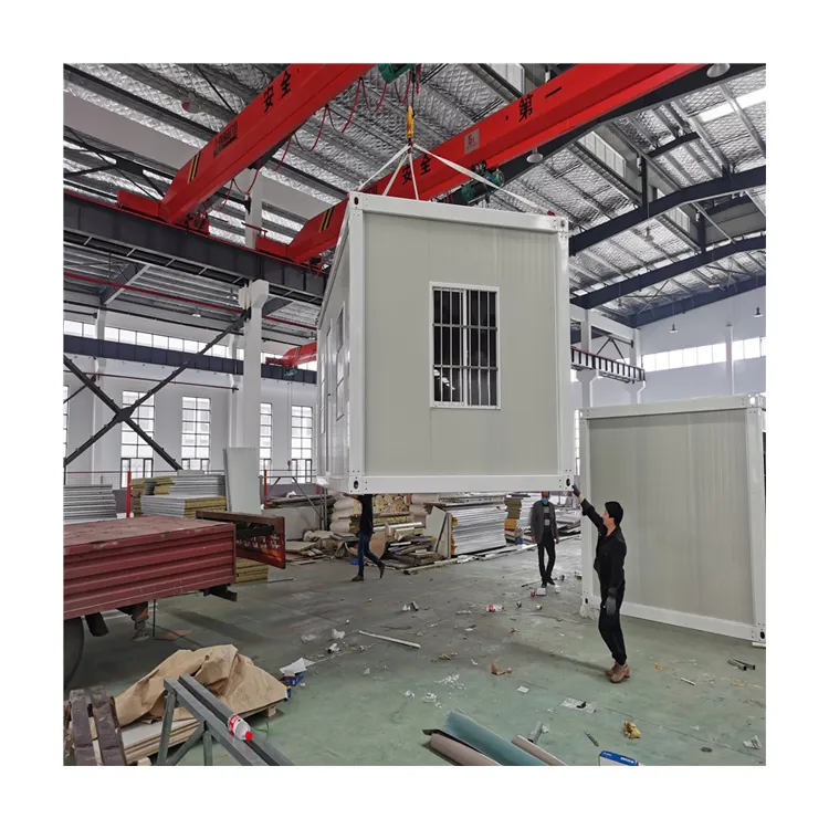 Wholesale custom prefab house container 20ft /40ft Folding Container houses one room prefab house