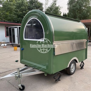 Nouvelle conception élégante de chariot de nourriture mobile d'extérieur pour hot-dogs, crème glacée, café et autres aliments - Product Image 5