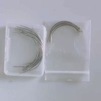 25 pièces C Style aiguille de tissage pour outils d'extension de cheveux trame Type de tissage fil incurvé couture Salon aiguille de tissage