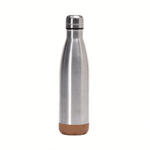 Suministro Directo Transfronterizo, Termo de Acero Inoxidable 304, Creativo, Doble Capa, Base de Corcho, Botella de Cola, Portátil para Exteriores - Product Image 5