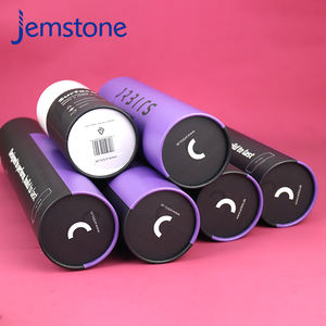 Emballage de cylindre rond alimentaire de luxe personnalisé thé tube en carton emballage de boîte de tube en papier Push up - Product Image 3