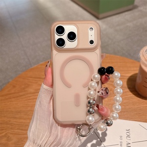 เคสโทรศัพท์มือถือแม่เหล็กแบบด้านโปร่งแสงคุณภาพสูง พร้อมฝาหลังสัมผัสนุ่ม สำหรับ iPhone 17 Pro Max พร้อมสายคล้อง - Product Image 4