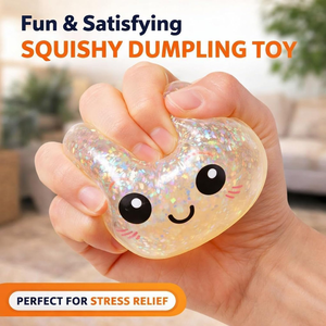 Productos de moda PT: Juguete antiestrés de dumpling blando de subida lenta, juguete de simulación de comida para descompresión, juguete sensorial de dumpling. - Product Image 2