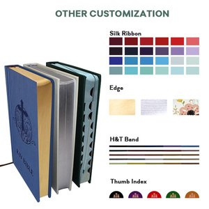 <span class=keywords><strong>Biblia</strong></span> de Cuero PU Suave <span class=keywords><strong>con</strong></span> Bordes Pintados, Edición de Referencia <span class=keywords><strong>con</strong></span> <span class=keywords><strong>Letras</strong></span> <span class=keywords><strong>Rojas</strong></span>, Tapa Blanda y Logotipos Personalizados del Proveedor Fabricante - Product Image 4