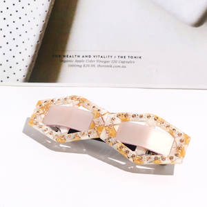 Custom occhiali <span class=keywords><strong>da</strong></span> <span class=keywords><strong>sole</strong></span> di figura barrettes <span class=keywords><strong>clip</strong></span> di capelli primavera acetato donne accessori per capelli barrette francese 8 centimetri <span class=keywords><strong>clip</strong></span> per capelli per le ragazze - Product Image 3