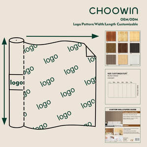 CHOOWIN Carta da Parati Adesiva Effetto Legno: Carta da Parati Adesiva Effetto Legno Retrò Classica Personalizzata per Hotel e <span class=keywords><strong>Casa</strong></span> - Product Image 3