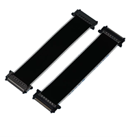 EDP Bildschirmkabel I-pex2045 Verbindungskabel LVDS LCD Bildschirmkabel 30P/40P FPC/FFC Flexibles Flachbandkabel für Elektronik