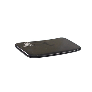 Outil <span class=keywords><strong>Gua</strong></span> <span class=keywords><strong>Sha</strong></span> noir authentique, grattoir triangulaire ergonomique pour le bien-être du visage et du corps - Product Image 3