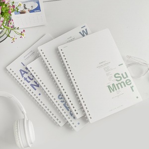 Carnet de notes <span class=keywords><strong>à</strong></span> spirale avec couverture en PP personnalisée avec logo B5, imperméable, pour les étudiants et l'utilisation au bureau - Product Image 1