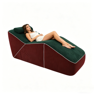Lit de beauté pliable à compression sous vide, lit de traitement des cils et du visage, lit de <span class=keywords><strong>SPA</strong></span> portable inclinable pour salon et domicile - Product Image 2